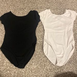 Girls short sleeve body suits